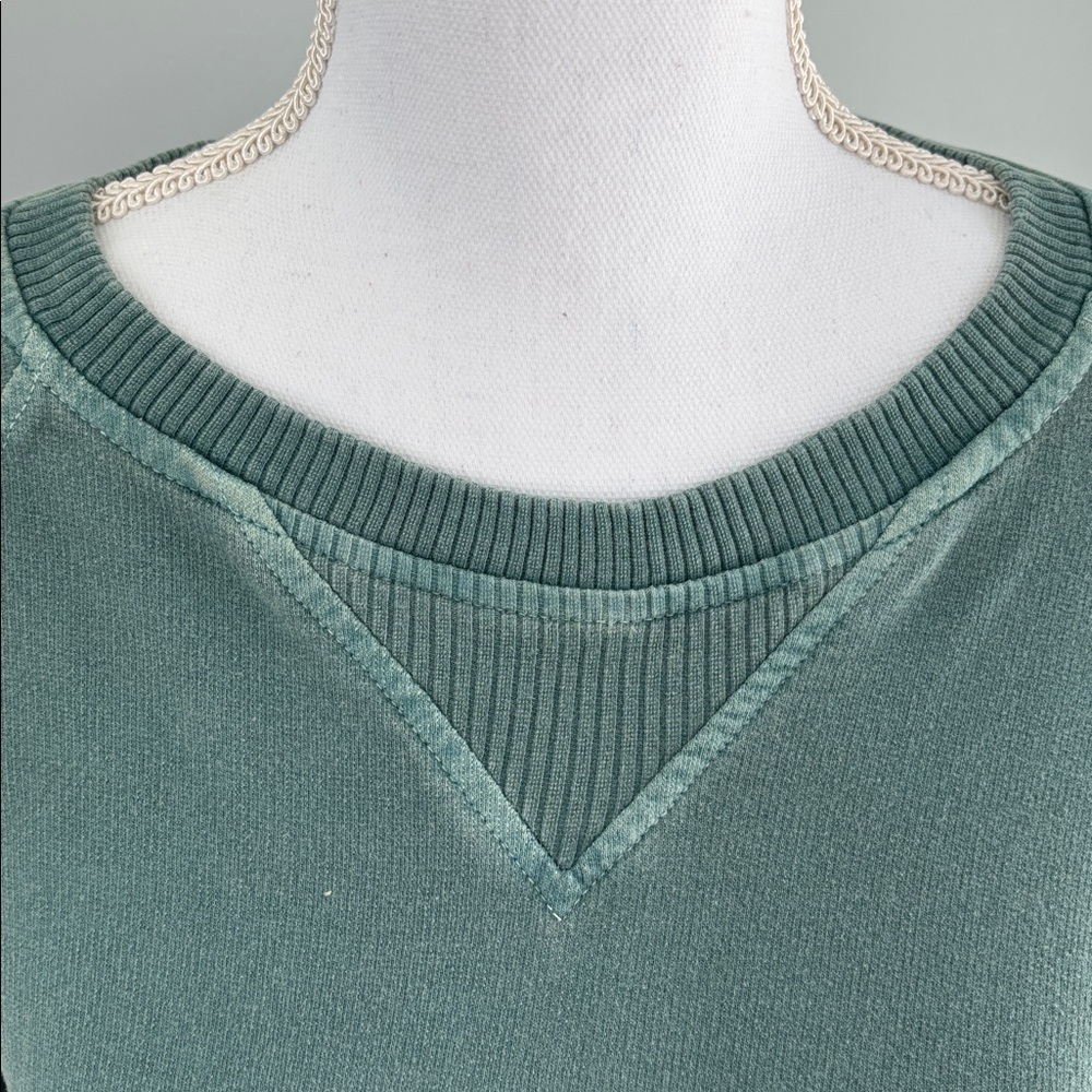 Zenana Raglan Sleeve Sweatshirt M - Picture 4 of 7